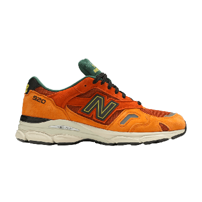 Pre-owned New Balance Sneakersnstuff X 920 Made In England 'sns Sports World' In Orange