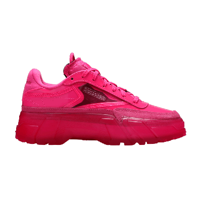 Pre-owned Reebok Cardi B X Wmns Club C 'dynamic Pink'