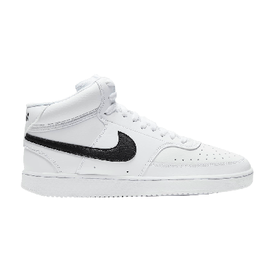 Pre-owned Nike Court Vision Mid 'white Black'