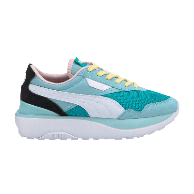 Pre-owned Puma Wmns Cruise Rider 'viridian Green'