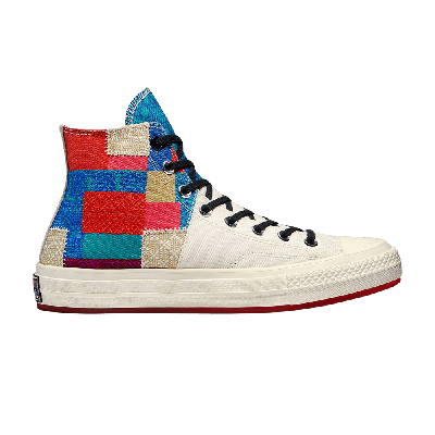 Pre-owned Converse Chuck 70 High 'chinese New Year - Patchwork' In Cream