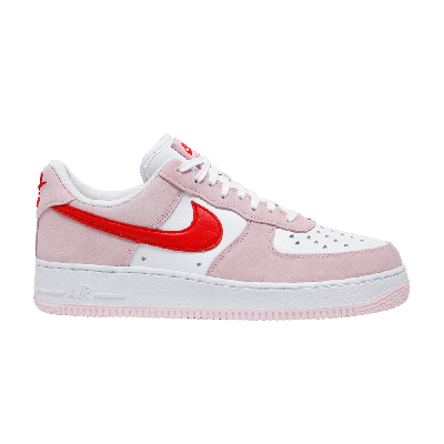 Pre-owned Nike Air Force 1 Low '07 Qs 'valentine's Day Love Letter' In Pink