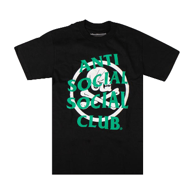 Pre-owned Anti Social Social Club X Neighborhood Cambered T-shirt 'black'