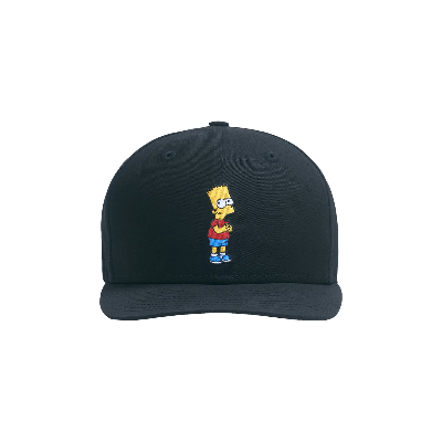 Pre-owned Kith For The Simpsons Bart Low Crown 59fiftey 'black'