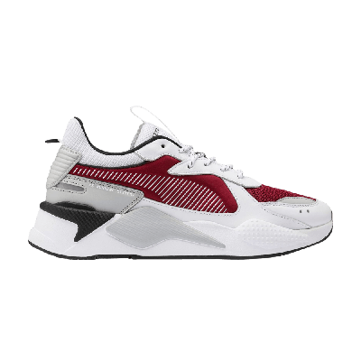 Pre-owned Puma Rs-x Core 'rhubarb' In White