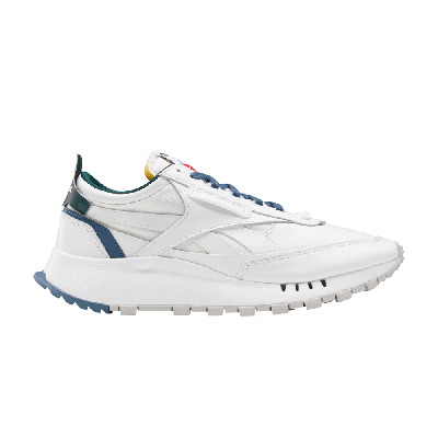 Pre-owned Reebok Classic Leather Legacy 'white Brave Blue'