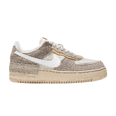 Pre-owned Nike Wmns Air Force 1 Shadow 'wild' In Cream