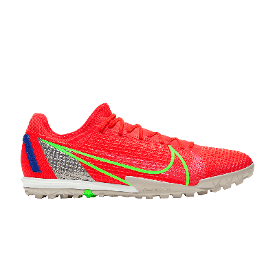 Pre-owned Nike Mercurial Vapor 14 Pro Tf 'bright Crimson Indigo Burst' In Red