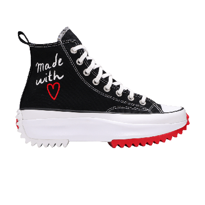 Pre-owned Converse Run Star Hike 'valentine's Day' In Black
