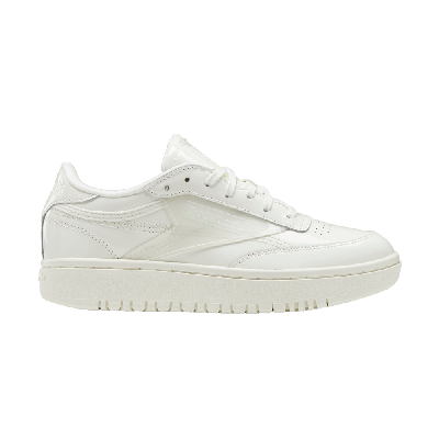 Pre-owned Reebok Cardi B X Wmns Coated Club C Double 'chalk' In White