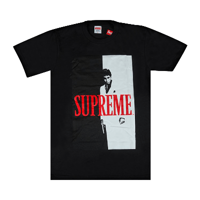 Pre-owned Supreme Scarface Split T-shirt 'black'