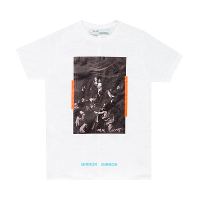 Pre-owned Off-white X Mca Figures Of Speech Caravaggio T-shirt 'white'
