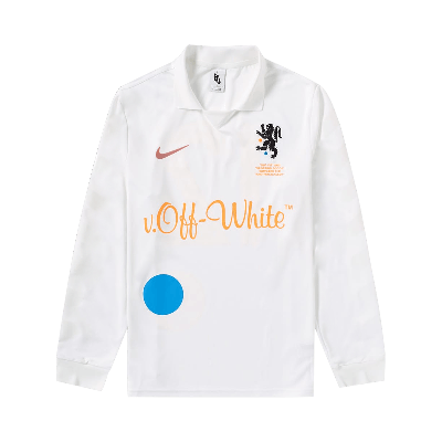 Pre-owned Off-white Nikelab X  Mercurial Nrg X Football Jersey 'white'