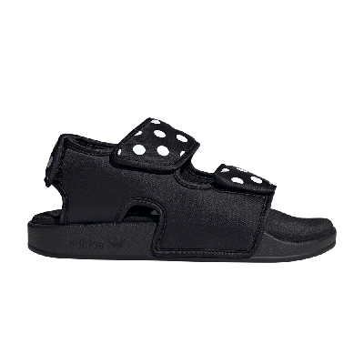 Pre-owned Adidas Originals Wmns Adilette 3.0 Sandal 'polka Dot' In Black