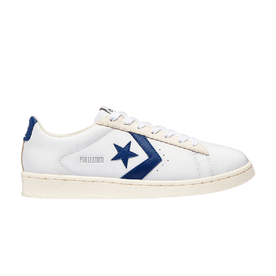 Pre-owned Converse Pro Leather Low 'white Rush Blue'