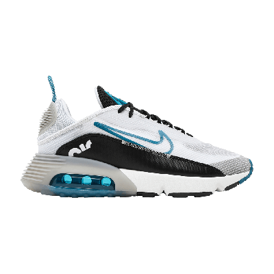 Pre-owned Nike Air Max 2090 'green Abyss' In White