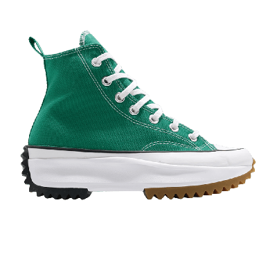 Pre-owned Converse Run Star Hike High 'court Green Gum'