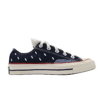 Pre-owned Converse Chuck 70 Low 'indigo Boro - Midnight Navy' In Blue