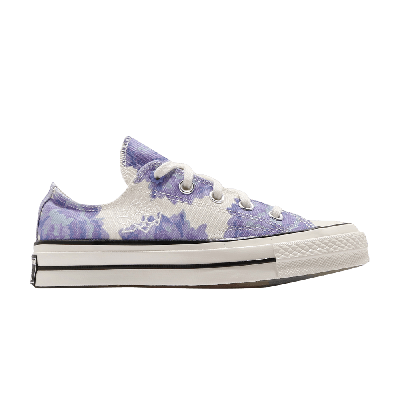 Pre-owned Converse Chuck 70 Low 'floral' In Cream