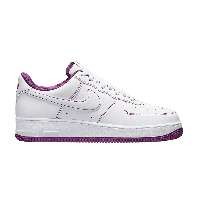 Pre-owned Nike Air Force 1 '07 'contrast Stitch - White Viotech'