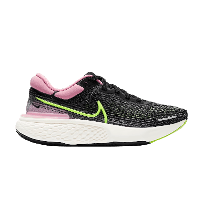 Pre-owned Nike Wmns Zoomx Invincible Run Flyknit 'black Elemental Pink'