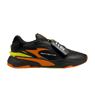Pre-owned Puma Porsche Legacy X Rs-fast 'black Carrot'