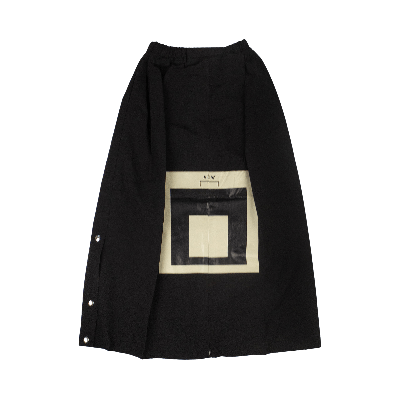 Pre-owned A-cold-wall* Snap Midi Skirt 'black'