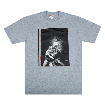 Pre-owned Supreme Horror T-shirt 'grey'