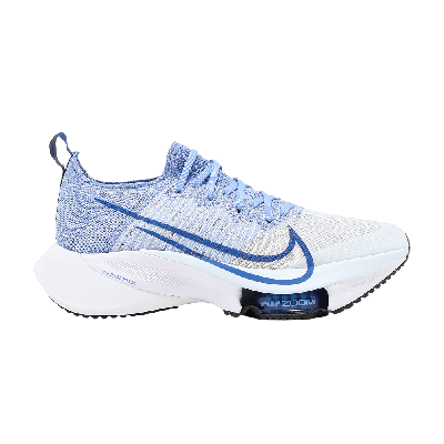 Pre-owned Nike Wmns Air Zoom Tempo Next% Flyknit 'blue White'