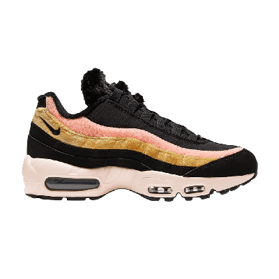 Pre-owned Nike Wmns Air Max 95 Premium 'black Fur'