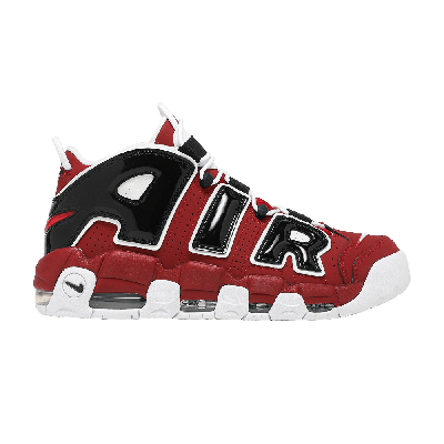 Pre-owned Nike Air More Uptempo 'bulls' 2021 In Red