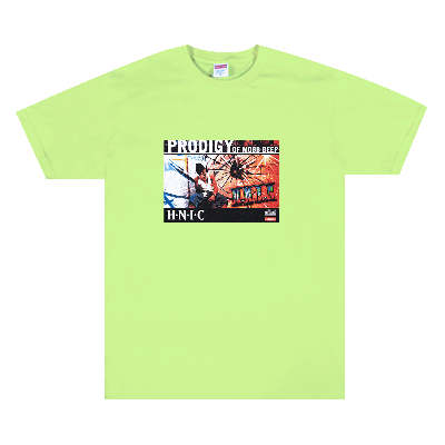 Pre-owned Supreme Hnic Tee 'bright Yellow'