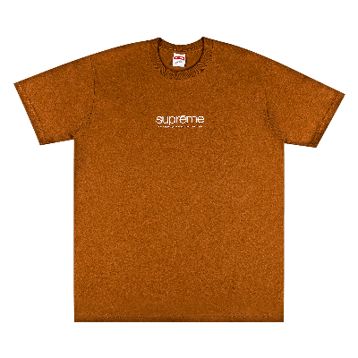 Pre-owned Supreme Five Boroughs Tee 'brown'