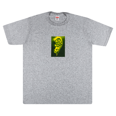 Pre-owned Supreme Ear Tee 'heather Grey'