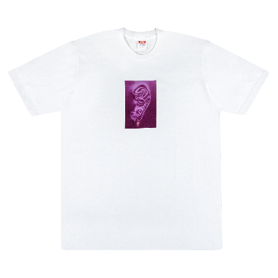 Pre-owned Supreme Ear Tee 'white'