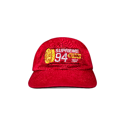 Pre-owned Supreme Shell Patch 6-panel 'red'