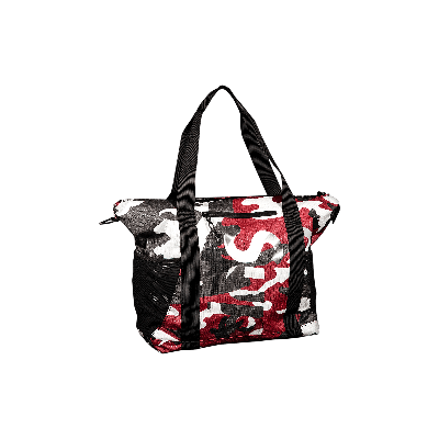 Pre-owned Supreme Zip Tote 'red Camo'