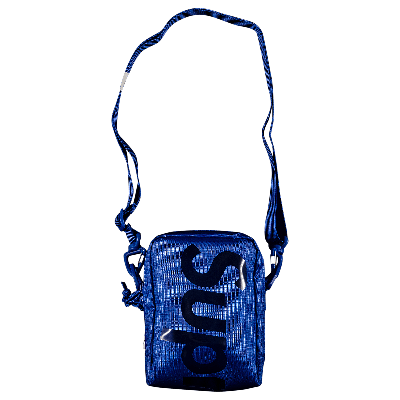 Pre-owned Supreme Neck Pouch 'royal' In Blue