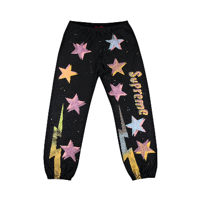 Pre-owned Supreme Gonz Stars Sweatpant 'black'