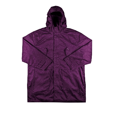 Pre-owned Supreme Hooded Facemask Parka 'dark Purple'