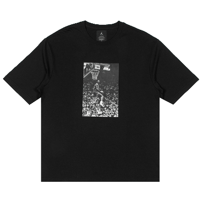 Pre-owned Air Jordan X Union La Reverse Dunk T-shirt 'black'