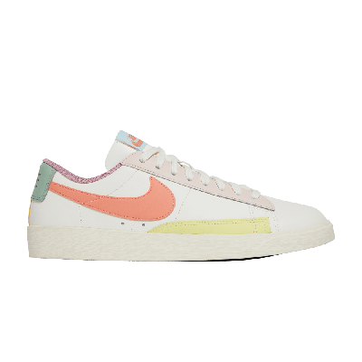 Pre-owned Nike Wmns Blazer Low Le 'pastel' In Cream