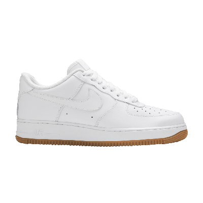 Pre-owned Nike Air Force 1 '07 'white Gum Light Brown'