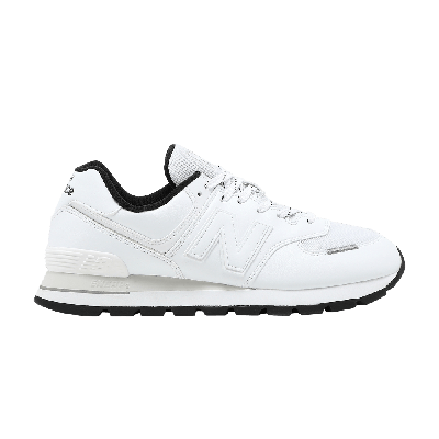 Pre-owned New Balance 574 Rugged 'white Black'