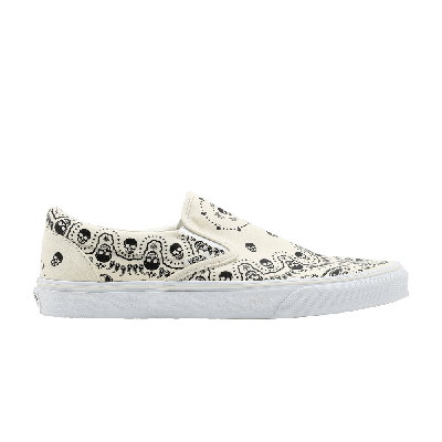 Pre-owned Vans Classic Slip-on 'bandana - Classic White'