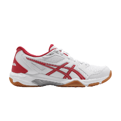 Pre-owned Asics Wmns Gel Rocket 10 'white Classic Red'