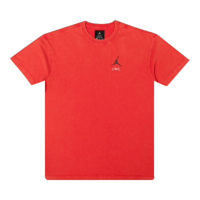 Pre-owned Air Jordan X Union Nrg Vault Aj Flight Jumpman Tee 'red'