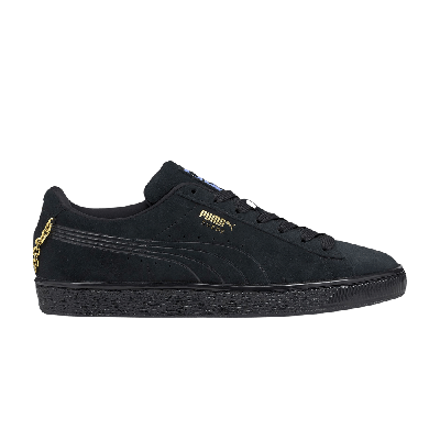 Pre-owned Puma Wmns Suede Classic 'dark Dreams' In Black