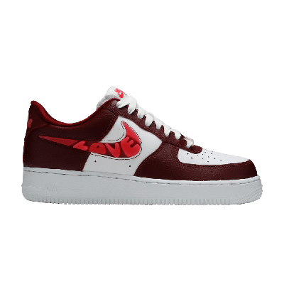Pre-owned Nike Wmns Air Force 1 '07 Se 'love For All - Team Red'