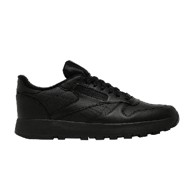 Pre-owned Reebok Maison Margiela X Classic Leather Tabi 'black'